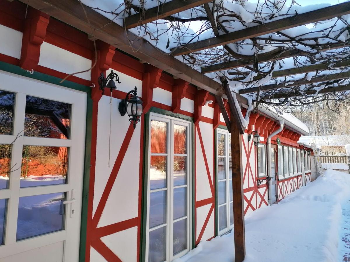 Stilvolles Ferienhaus Artdeco Wernigerode Esterno foto